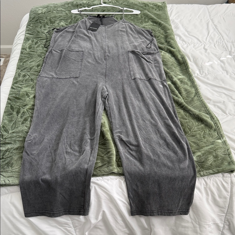 Gray Jumpsuit